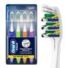 image:imageOralB Toothbrush Vibrating Plaque Remover Pulsar Vibrating Battery Toothbrush Soft 4 Count