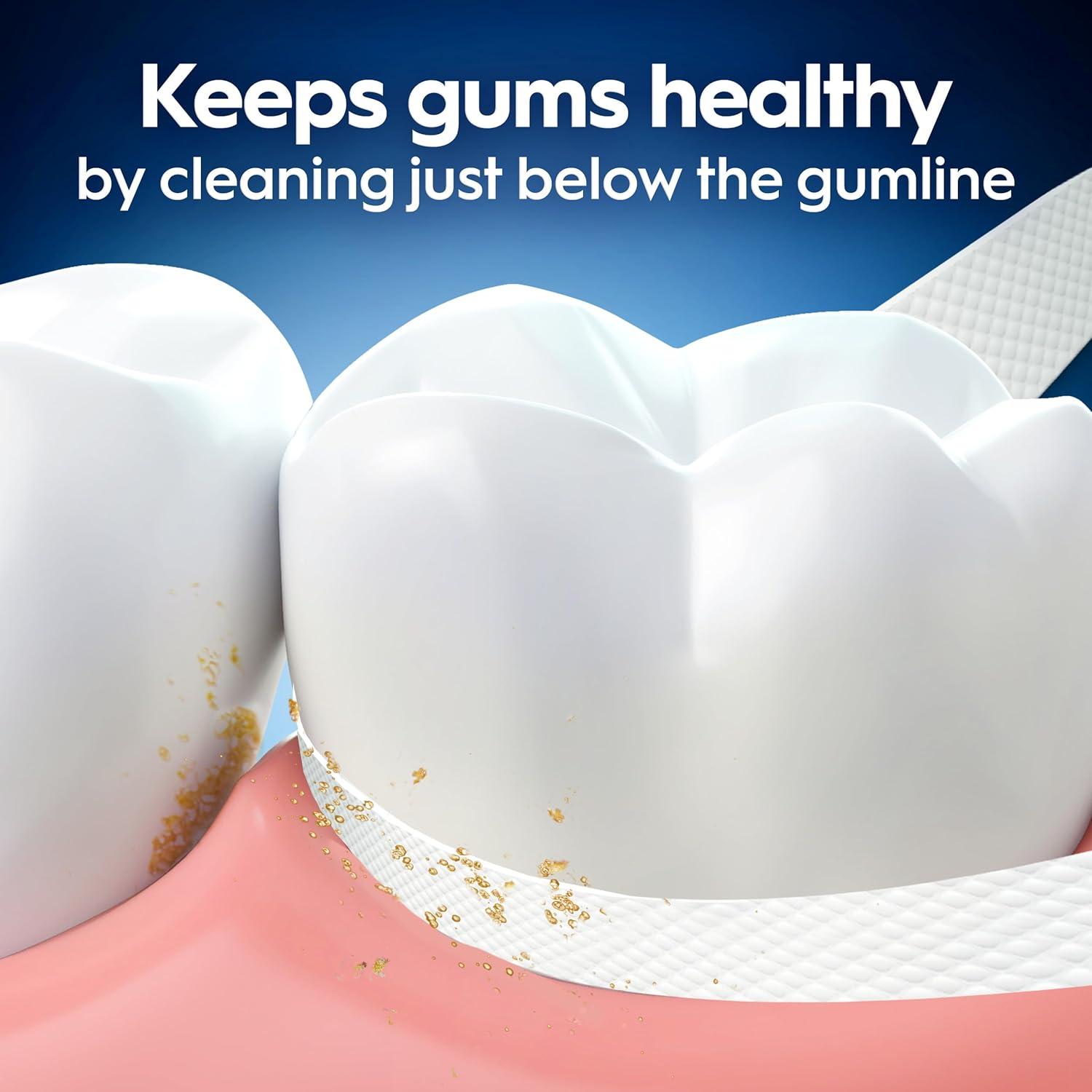 image:imageOralB Glide Healthy Gums Unflavored Dental Floss Smooth Strong Shred Resistant Value 2 Pack 50m Each16404 Foot Pack of 2