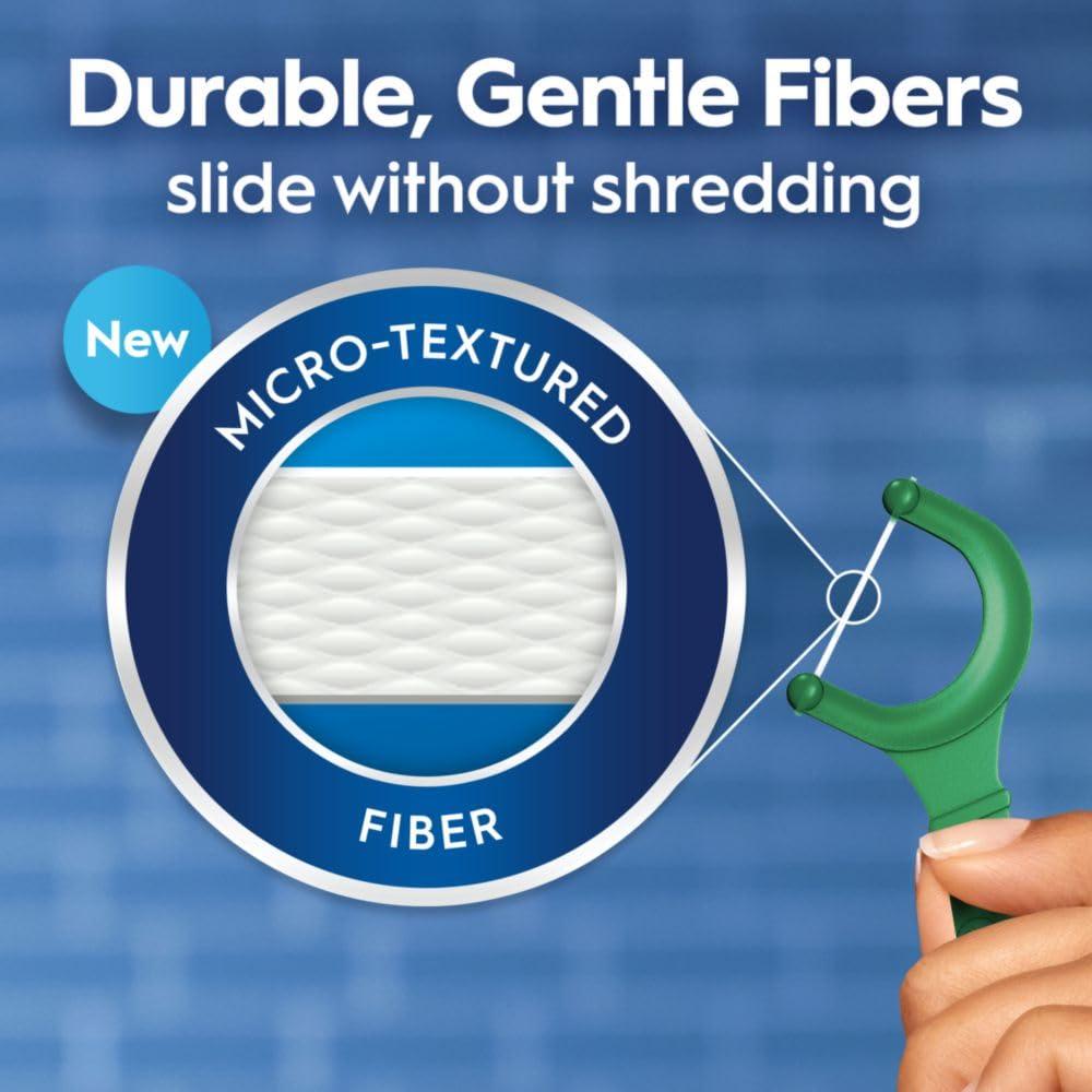 image:imageOralB Glide Mint Dental Floss Picks with Long Lasting Scope Flavor 3 Pack of 75 Picks 225 Total