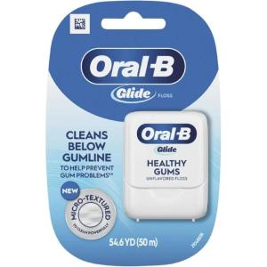 Oral-B Glide Deep Clean Cool Mint Dental Floss, Value 2 Pack (40m Each)(6 Count (164 Foot each))