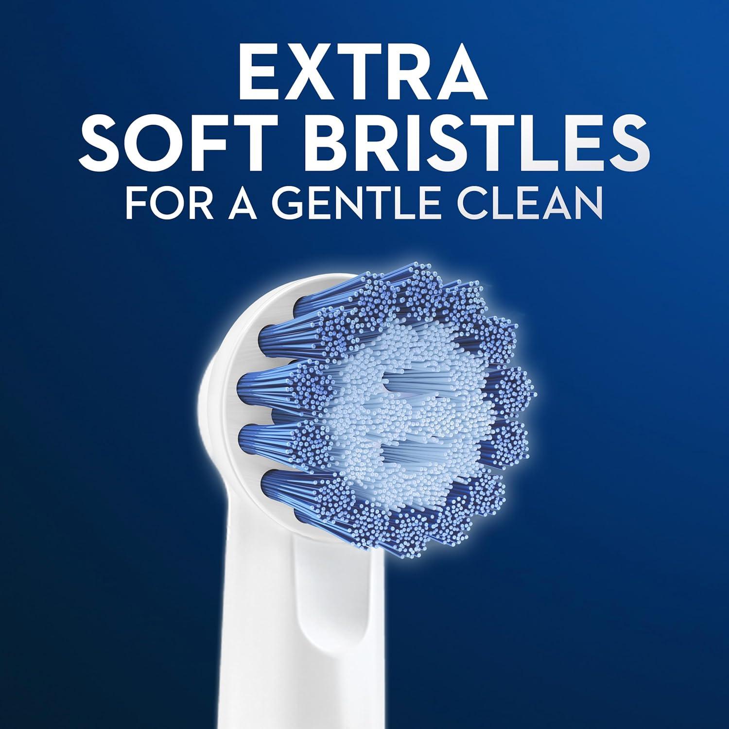 image:imageOralB Sensitive Gum Care Electric Toothbrush Replacement Brush Heads 8 CountWhite