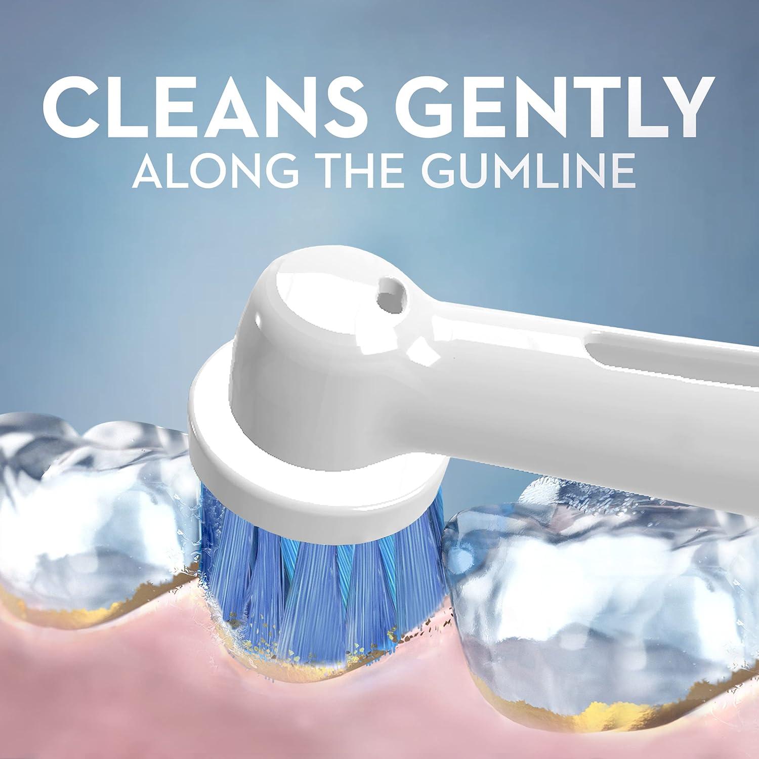 image:imageOralB Sensitive Gum Care Electric Toothbrush Replacement Brush Heads 8 CountWhite