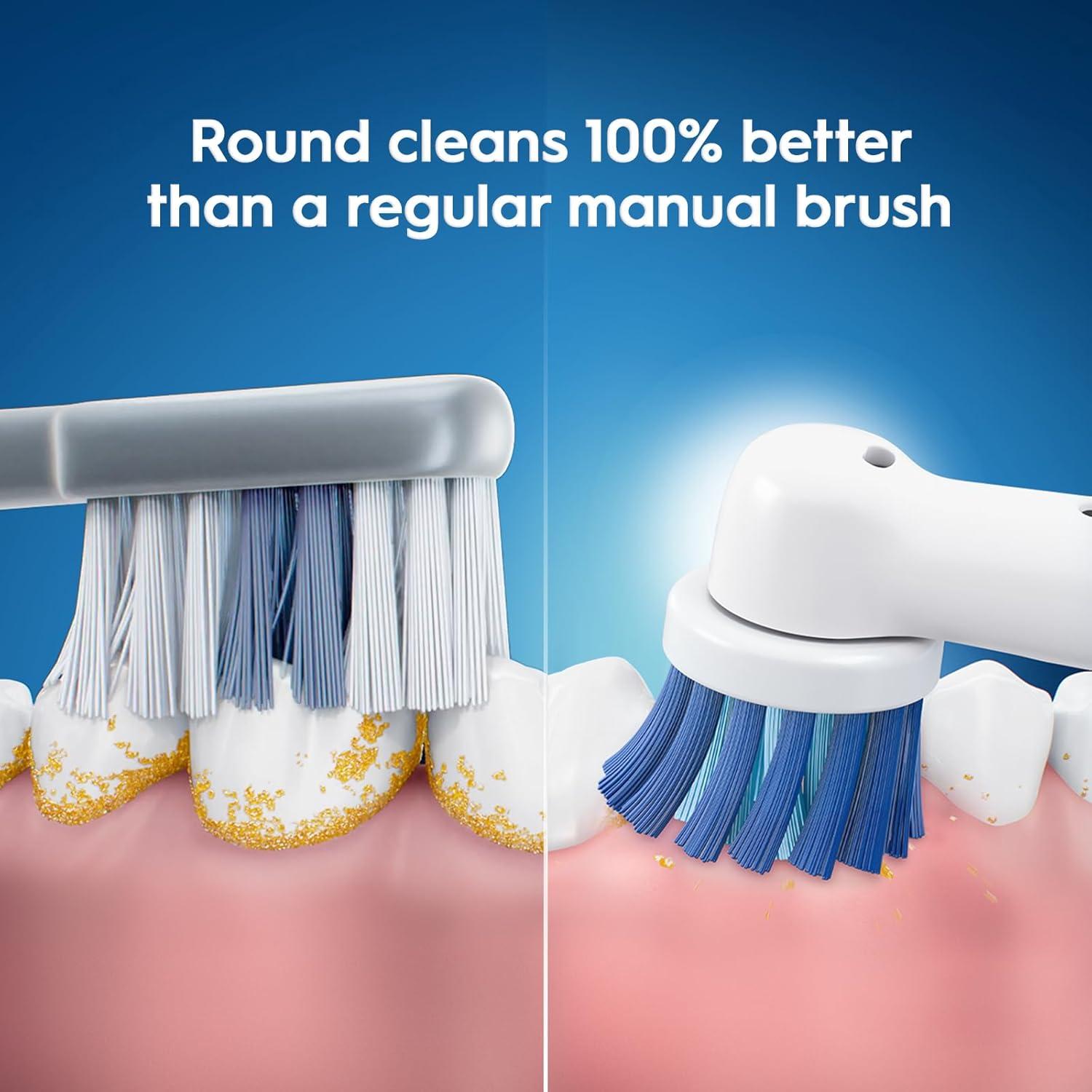 image:imageOralB Sensitive Gum Care Electric Toothbrush Replacement Brush Heads 8 CountWhite
