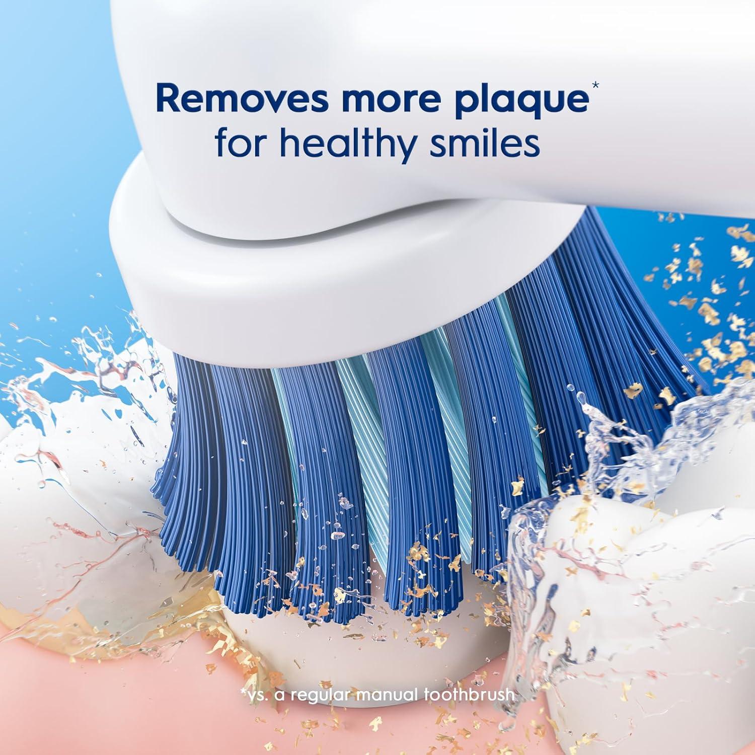 image:imageOralB Sensitive Gum Care Electric Toothbrush Replacement Brush Heads 8 CountWhite