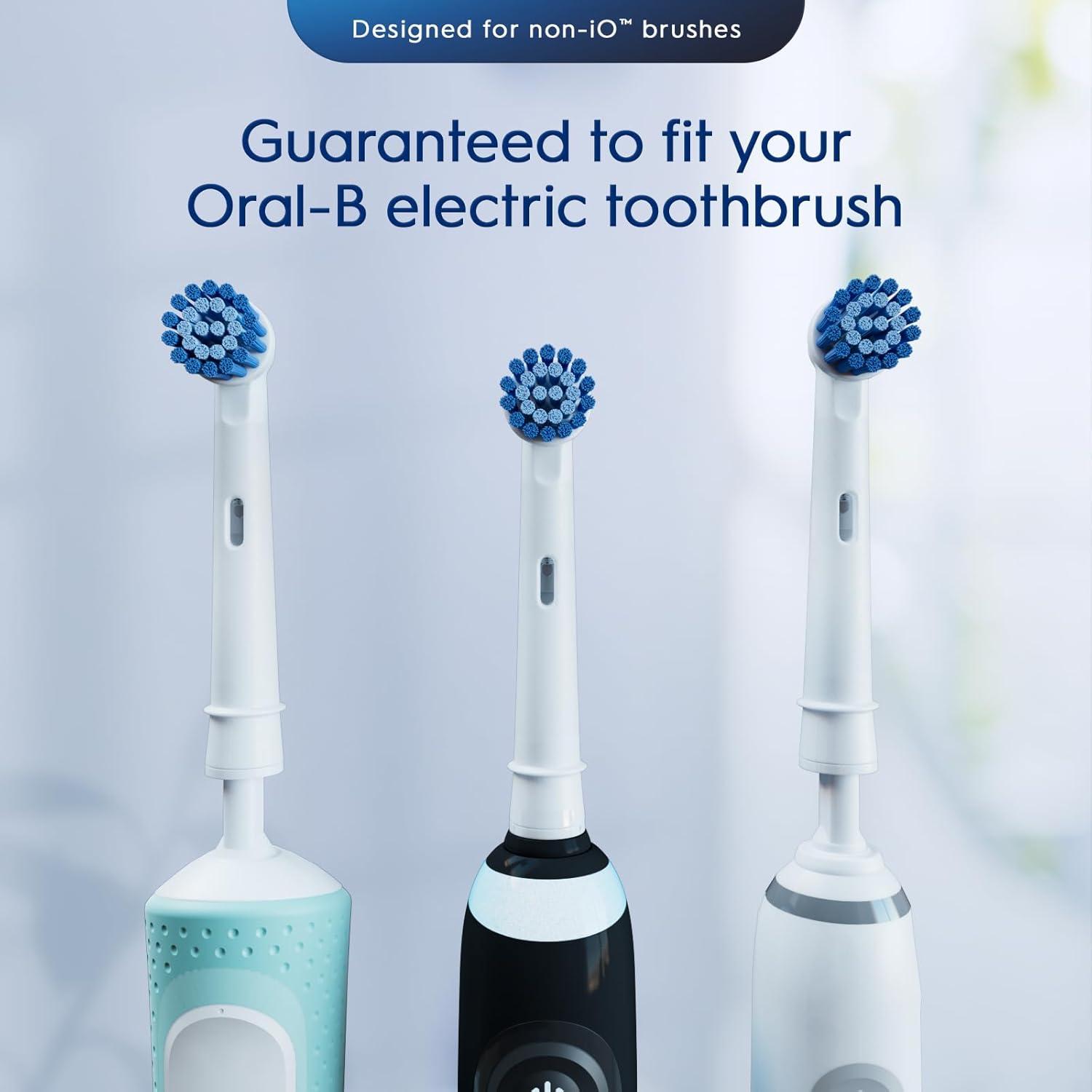image:imageOralB Sensitive Gum Care Electric Toothbrush Replacement Brush Heads 8 CountWhite
