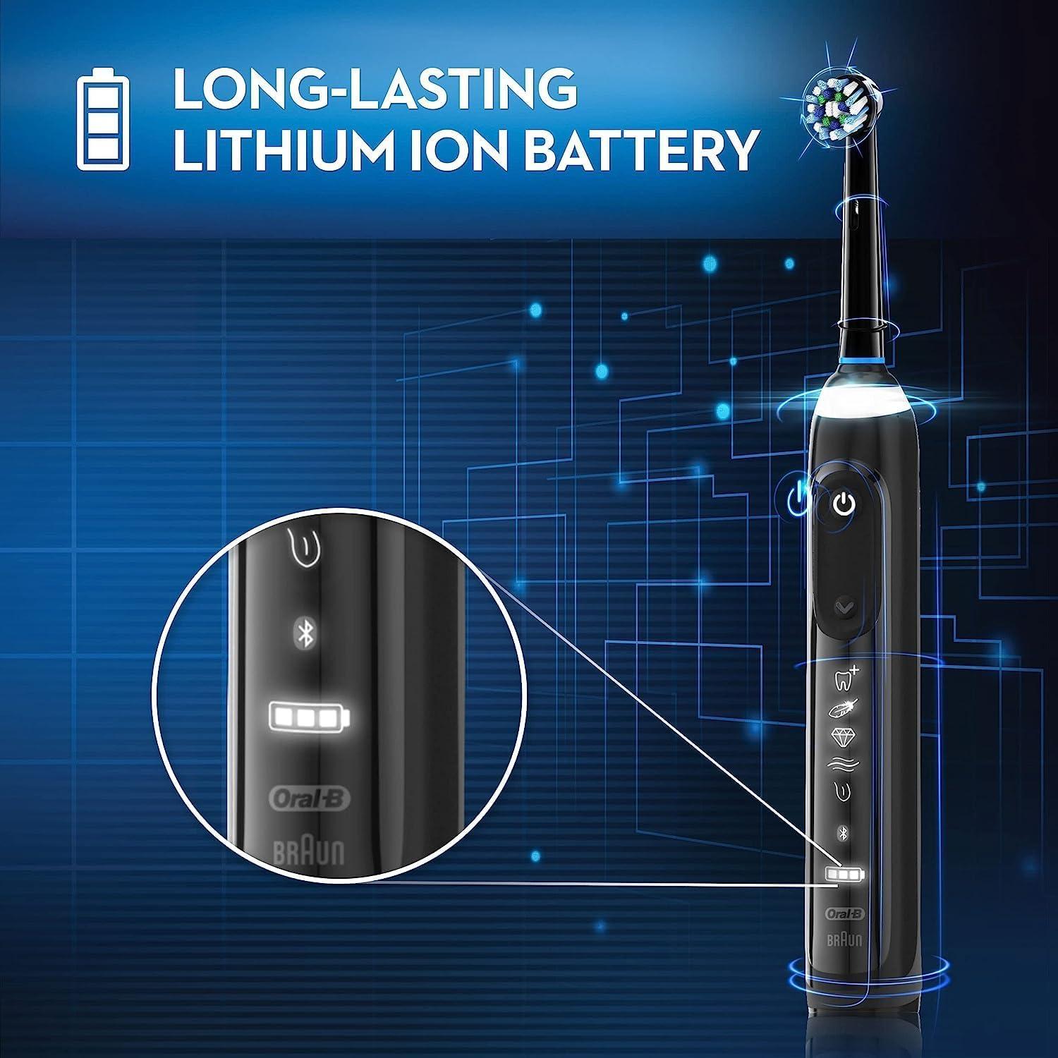 image:imageOralB Pro Smart Limited Power Rechargeable Electric Toothbrush with 2 Brush Heads and Travel Case BlackBlack