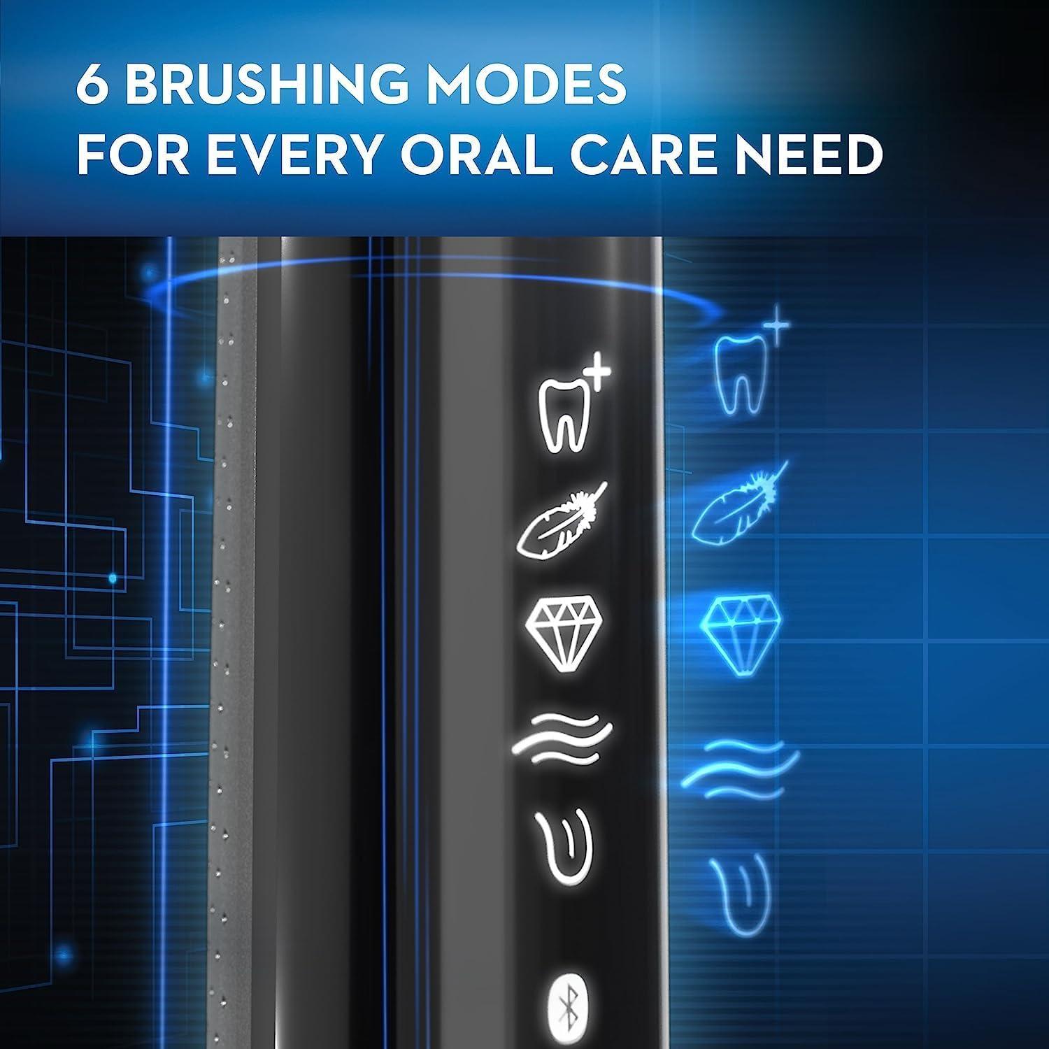 image:imageOralB Pro Smart Limited Power Rechargeable Electric Toothbrush with 2 Brush Heads and Travel Case BlackBlack