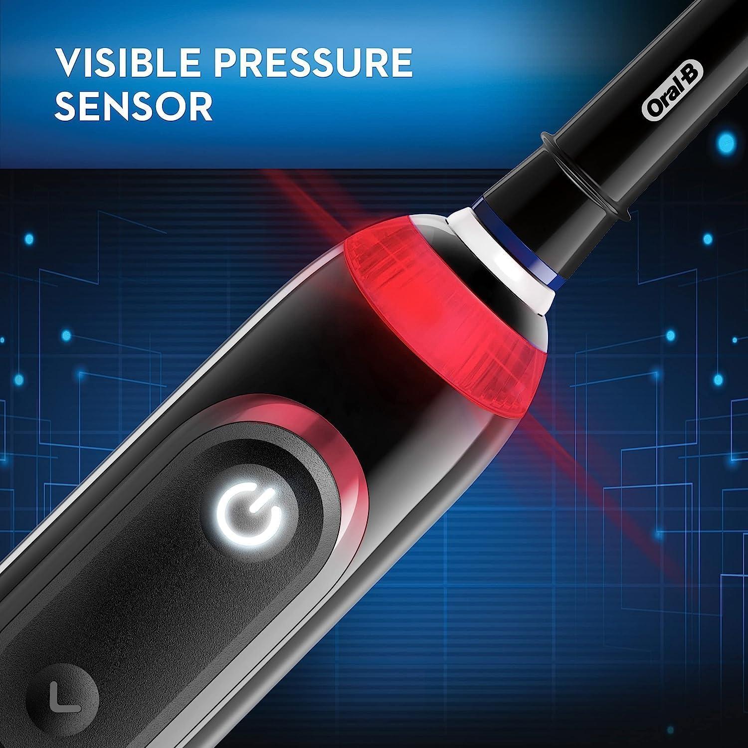 image:imageOralB Pro Smart Limited Power Rechargeable Electric Toothbrush with 2 Brush Heads and Travel Case BlackBlack