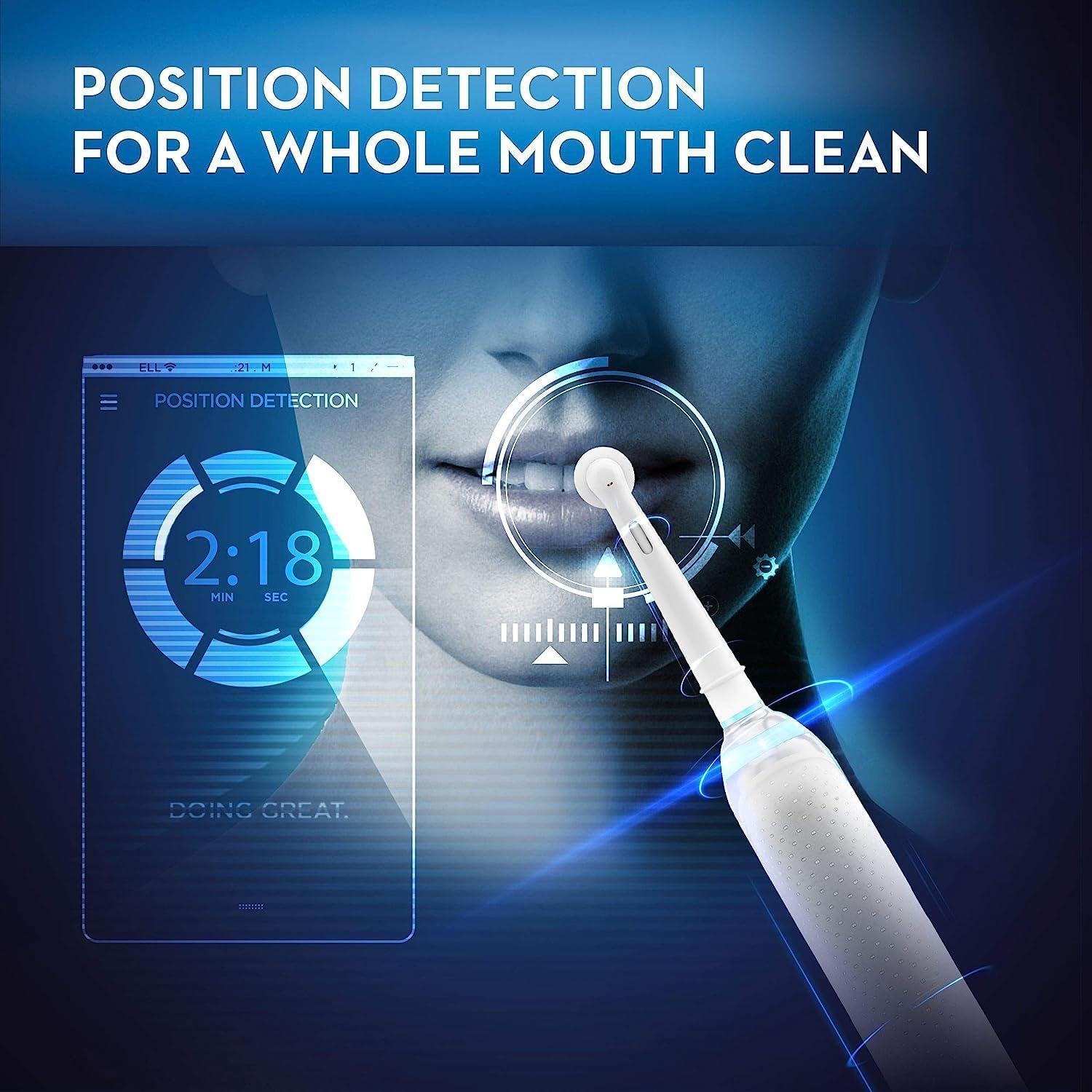 image:imageOralB Pro Smart Limited Power Rechargeable Electric Toothbrush with 2 Brush Heads and Travel Case BlackWhite