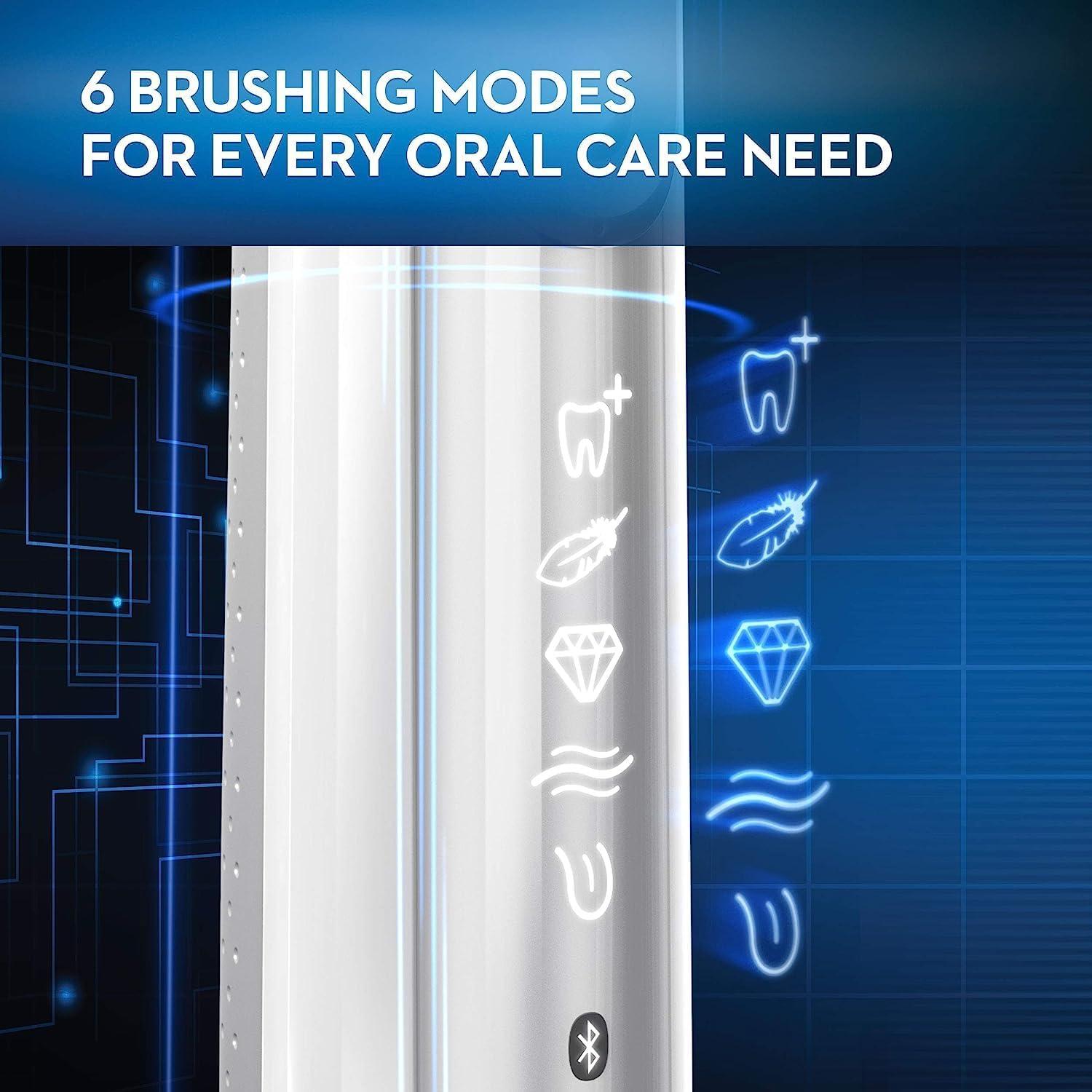 image:imageOralB Pro Smart Limited Power Rechargeable Electric Toothbrush with 2 Brush Heads and Travel Case BlackWhite