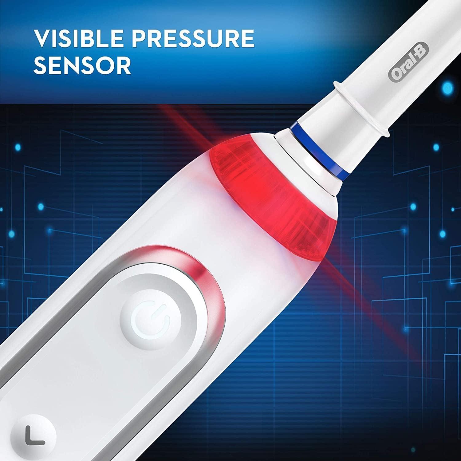 image:imageOralB Pro Smart Limited Power Rechargeable Electric Toothbrush with 2 Brush Heads and Travel Case BlackWhite