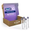 image:imageOralB iO Series Ultimate Clean Electric Toothbrush Replacement Brush Heads for an OralB Electric Toothbrush 4 Count BlackWhite